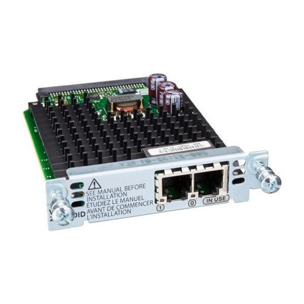 Cisco VIC3-2FXS-E/DID-RFB TWO-PORT VOICE INTERFACE CARD VIC3-2FXS-E/DID-RFB