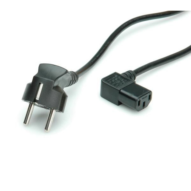Value 19.99.1118 Power Cable. angled IEC 19.99.1118