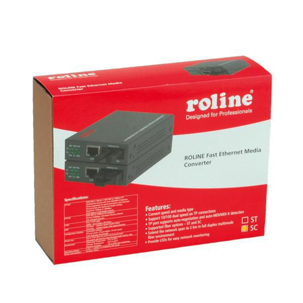 Roline 21.13.1071 RC - 100FX/SC Fast Ethernet 21.13.1071