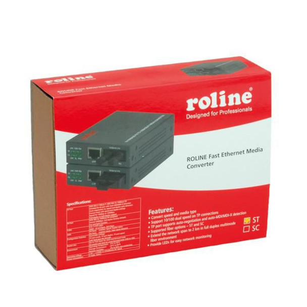 Roline 21.13.1070 RC - 100FX/ST Fast Ethernet 21.13.1070