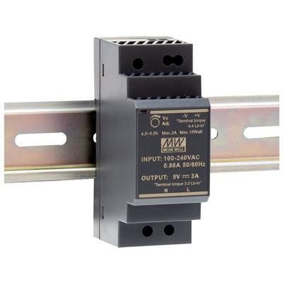 Mean Well HDR-30-5 Power Adapter/Inverter 30 W HDR-30-5