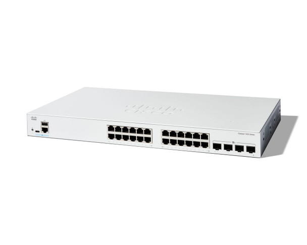 Cisco C1200-24T-4X -24T-4X Smart Switch. 24 Port C1200-24T-4X