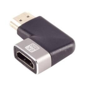 MicroConnect HDM19F19MA2-8KAR HDMI 8k 90� right angeled F-M HDM19F19MA2-8KAR
