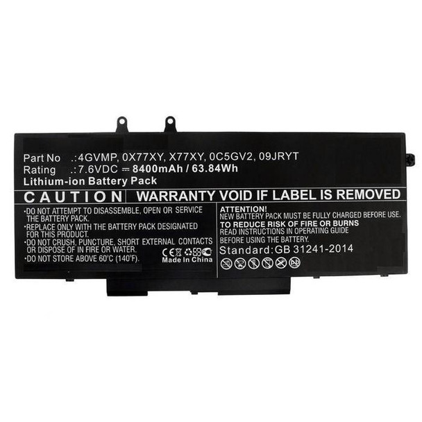 CoreParts 451-BCNX-CP Laptop Battery. 61WH Li-ion 451-BCNX-CP