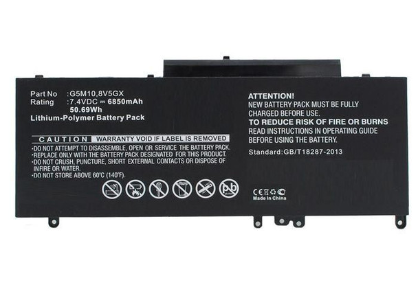 CoreParts 7V69Y-CP Laptop Battery. 46WH 4Cell 7V69Y-CP