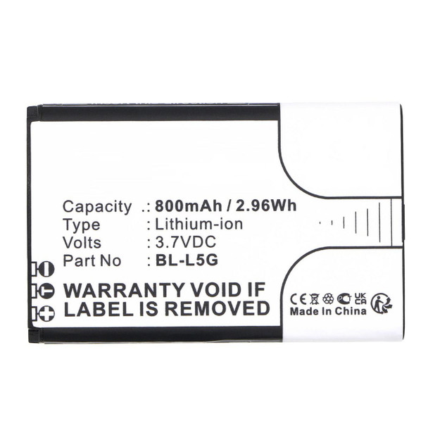 CoreParts MBXMP-BA1858 Battery 3.7V 800mAh 2.96Wh MBXMP-BA1858