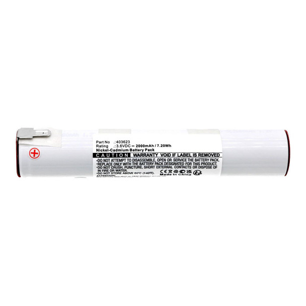 CoreParts MBXVAC-BA0626 Battery 3.6V 2000mAh 7.20Wh MBXVAC-BA0626