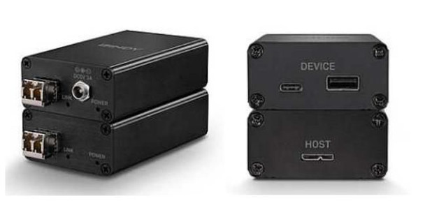 Lindy 43363 300m 2 Port Fibre Optic USB 43363