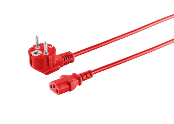 MicroConnect MC-SCHUANGC13300R Power Cord Scho Angled - MC-SCHUANGC13300R