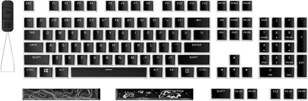 HP 7G8K1AA#ABA Dual-Layer PBT Keycap Set for 7G8K1AA#ABA