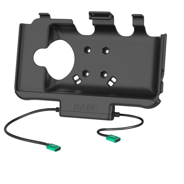 RAM Mounts RAM-HOL-SAM60CP-CU RAM� USB-C Powered Dock + RAM-HOL-SAM60CP-CU