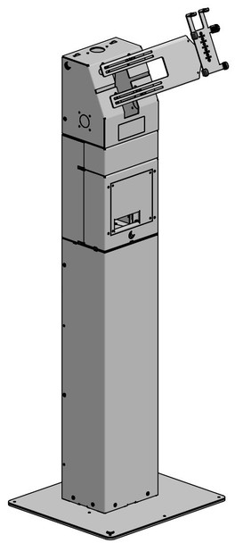 Ergonomic Solutions EET142-02 Kiosk freestanding base. EET142-02