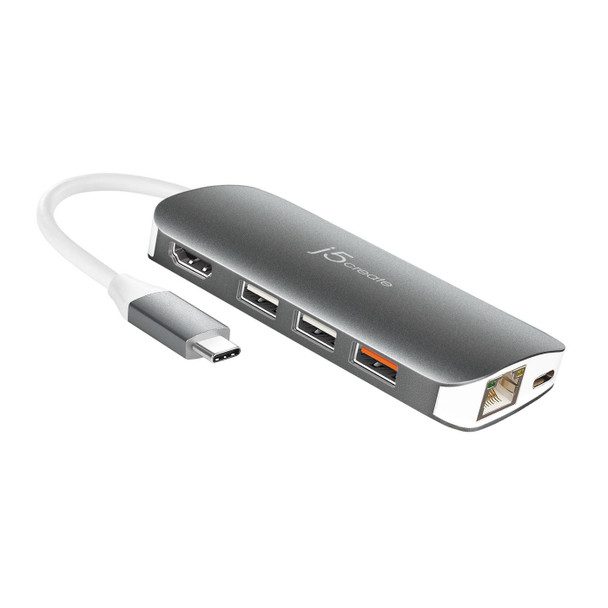 j5create JCD383-N Jcd383 Usb-CT 9-In-1 Multi JCD383-N