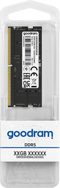 Goodram GR4800S564L40S/16G Memory Module 16 Gb 1 X 16 Gb GR4800S564L40S/16G