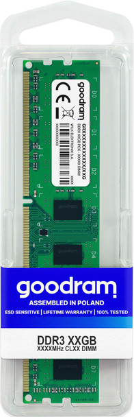 Goodram GR1333D364L9/8G Memory Module 8 Gb 1 X 8 Gb GR1333D364L9/8G