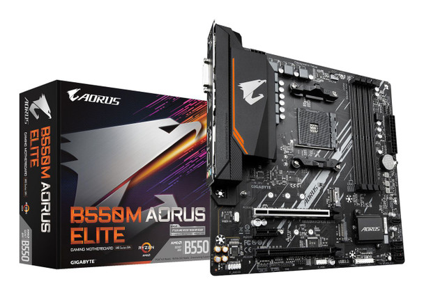 Gigabyte GA-B550M-AOURUS ELITE B550M Aorus Elite Motherboard GA-B550M-AOURUS ELITE