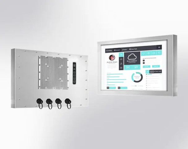 Winsonic FPCH1565F1-WH25L0-CB0M0B-G30 Chassis panel PC IP66. 15.6" FPCH1565F1-WH25L0-CB0M0B-G30