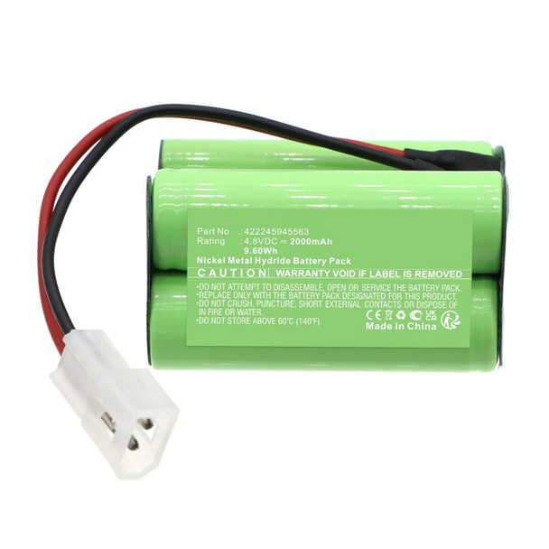 CoreParts MBXVAC-BA0572 Battery 4.8V 2000mAh 9.60Wh MBXVAC-BA0572
