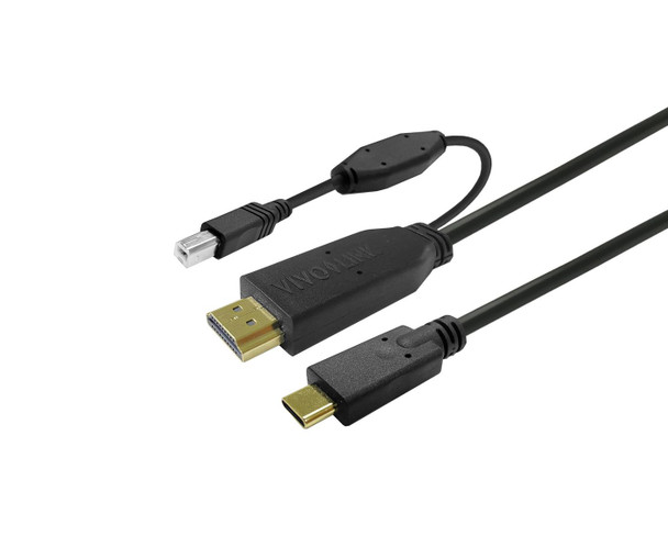 Vivolink PROUSBCHDMIUSBB3 Touchscreen Cable 3m Black PROUSBCHDMIUSBB3