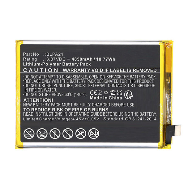 CoreParts MBXMP-BA1830 Battery 3.87V 4850mAh 18.77Wh MBXMP-BA1830