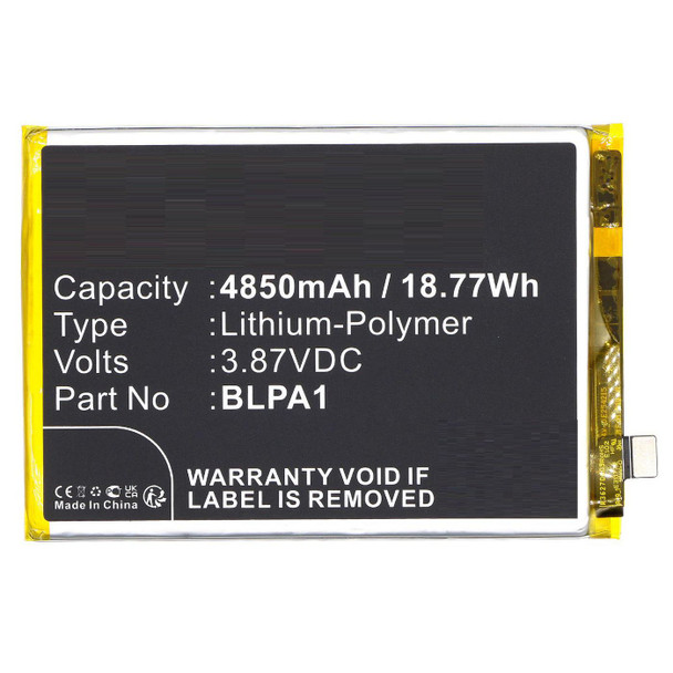CoreParts MBXMP-BA1832 Battery 3.87V 4850mAh 18.77Wh MBXMP-BA1832