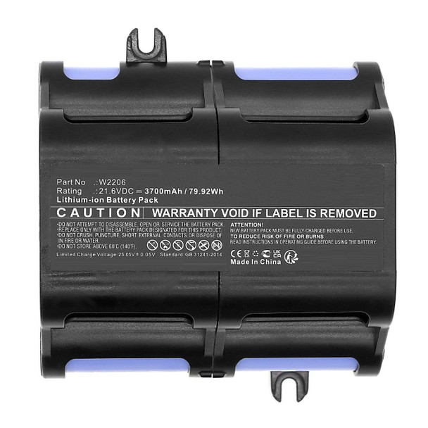 CoreParts MBXVAC-BA0553 Battery 21.6V 3700mAh 79.92Wh MBXVAC-BA0553