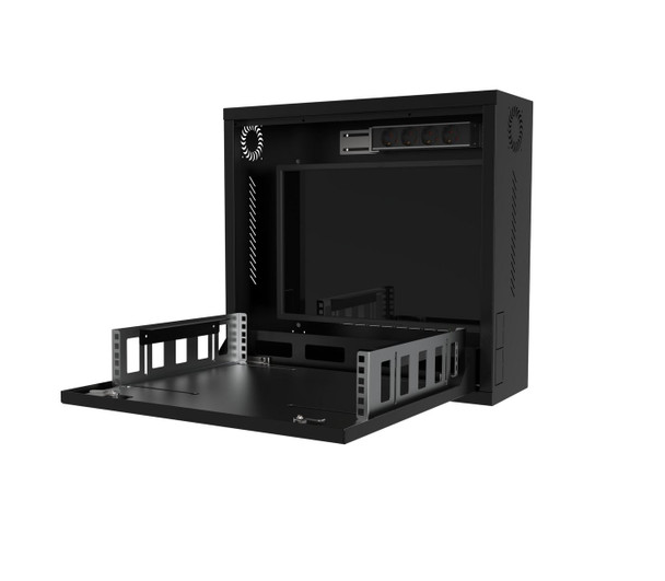 Lanview RWSLMBL1 19'' 1U Rack Wall Mount 580 x RWSLMBL1