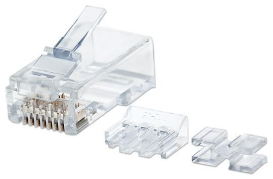 Intellinet 790666 80-Pack Cat6A RJ45 Modular 790666