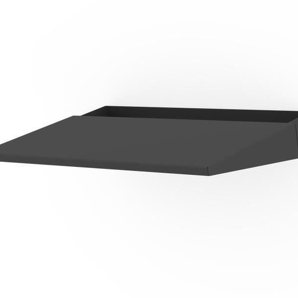SMS C220008-1A Func Mobile Fixed Shelf. Black C220008-1A