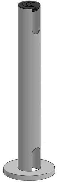 Ergonomic Solutions EET123-02 SP2 pole. 350mm Top & Bottom EET123-02