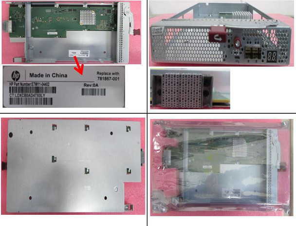 Hewlett Packard Enterprise 781867-001-RFB SPS I/O MODULE LFF 2 PORT 781867-001-RFB