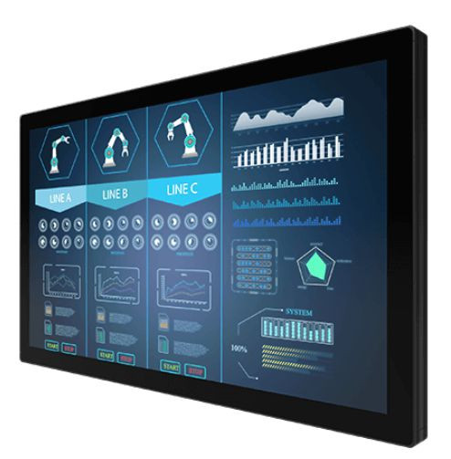 Winmate W43L100-PCA1OD 43" PCAP Touch Chassis W43L100-PCA1OD