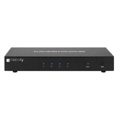 Techly IDATA-DP-KVM4 Idata Dp-Kvm4 Kvm Switch Rack IDATA-DP-KVM4