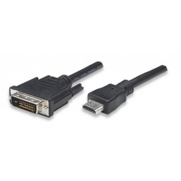 Techly ICOC-HDMI-D-100 Video Cable Hdmi To Dvi-D M/M ICOC-HDMI-D-100