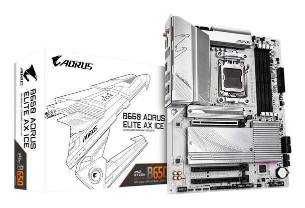 Gigabyte B650 AORUS ELITE AX ICE B650 Elite Ax Ice Motherboard B650 AORUS ELITE AX ICE