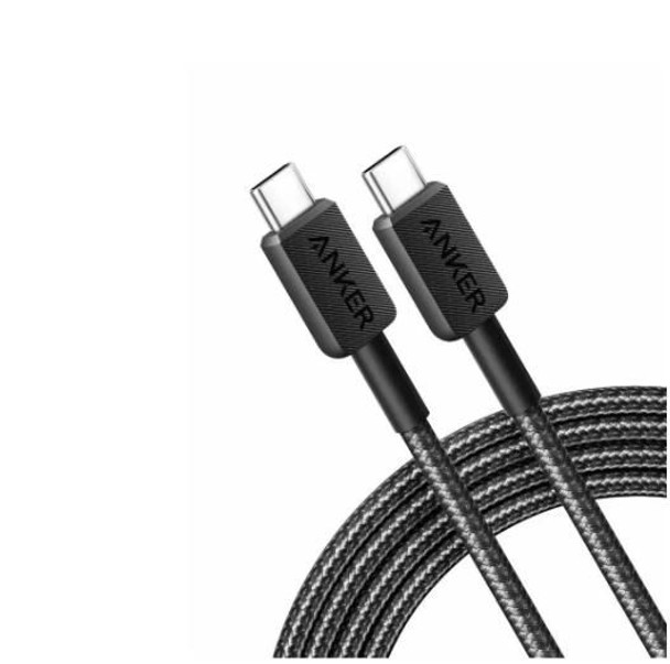 Anker A81D5H11 Usb Cable 0.9 M Usb C Black A81D5H11