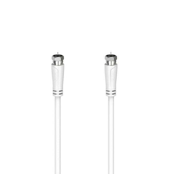 Hama 205063 3 Coaxial Cable 1.5 M F White 205063