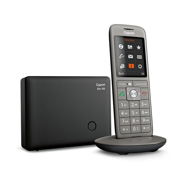 Gigaset S30852-H2804-C101 Cl660 Analog/Dect Telephone S30852-H2804-C101