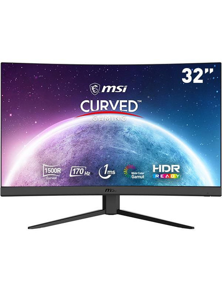 MSI 9S6-3DB51T-022 G32Cq4De E2 Computer Monitor 9S6-3DB51T-022