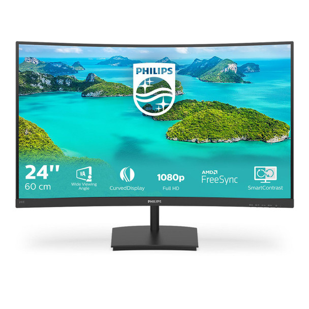Philips 241E1SCA/00 241E1SCA 59.944CM 23.6IN VA 241E1SCA/00