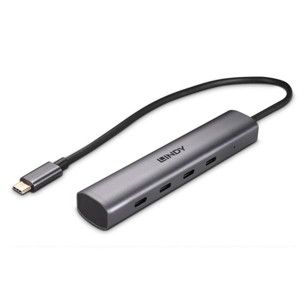 Lindy 43384 4 Port USB 3.2 Gen 2 Type C 43384