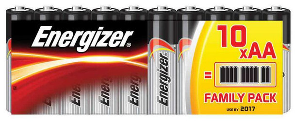 Energizer 7638900275001 POWER AA/E91 10PK TRAY 7638900275001