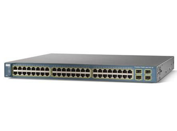 Cisco WS-C3560-48TS-S-RFB 3560 Series 48 Port Switch WS-C3560-48TS-S-RFB