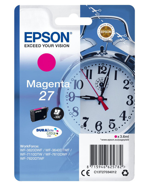 Epson C13T27034022 27 ink cartridge mag C13T27034022
