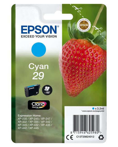 Epson C13T29824022 Cartridge Fraise Ink Claria C13T29824022