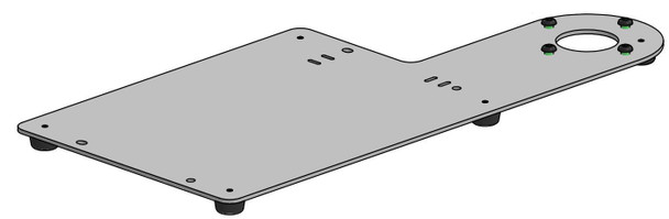 Ergonomic Solutions SKS005-02 Freestanding peripheral plate SKS005-02