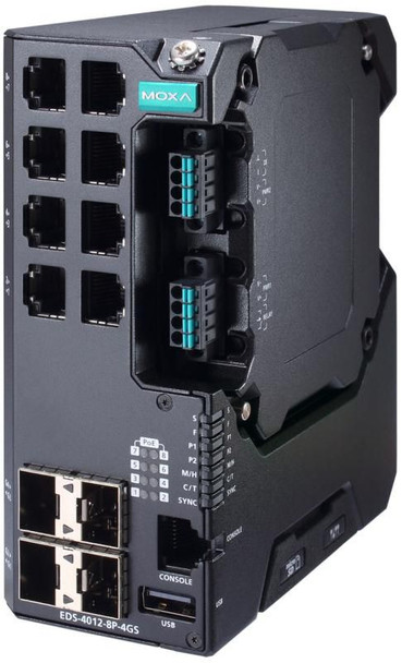 Moxa EDS-4012-8P-4GS-LVA EDS-4012-8P-4GS-LVA EDS-4012-8P-4GS-LVA