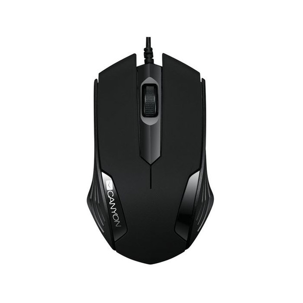 Canyon CNE-CMS02B Mouse Ambidextrous Usb Type-A CNE-CMS02B