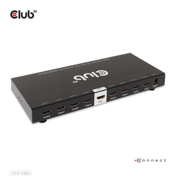 Club3D CSV-1383 1 To 8 HdmiT Splitter Full 3D CSV-1383