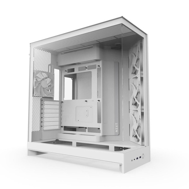 NZXT CM-H91FW-01 H9 All White Midi Tower CM-H91FW-01
